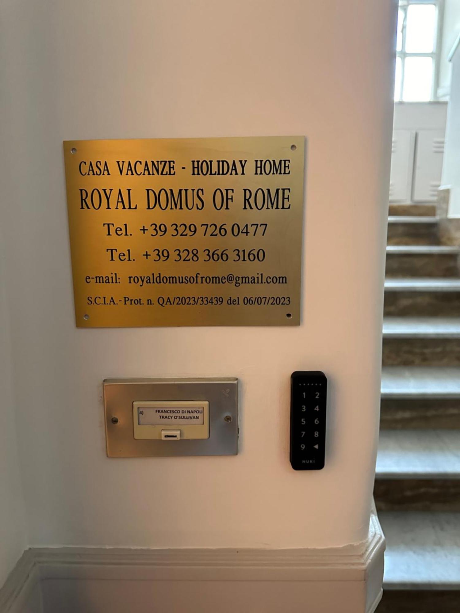 Apartamento Royal Domus Of Roma Exterior foto